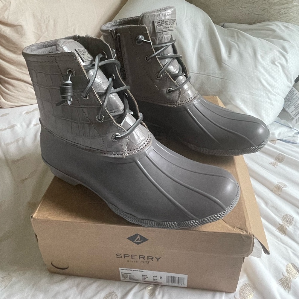 Sperry Duck Boots- Brand New!
